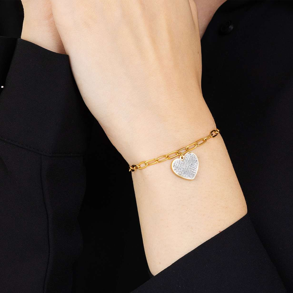 Bracciale-donna-Luca-Barra-con-Cuore-BK2198 Bracciale donna Luca Barra con Cuore BK2199