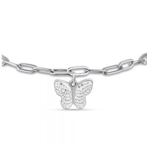 Bracciale donna Luca Barra con Farfalla BK2194