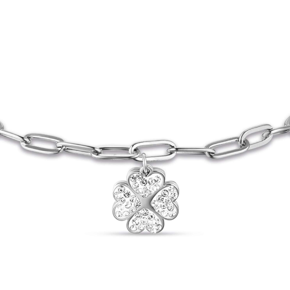 Bracciale-donna-Luca-Barra-con-Quadrifoglio-BK2197