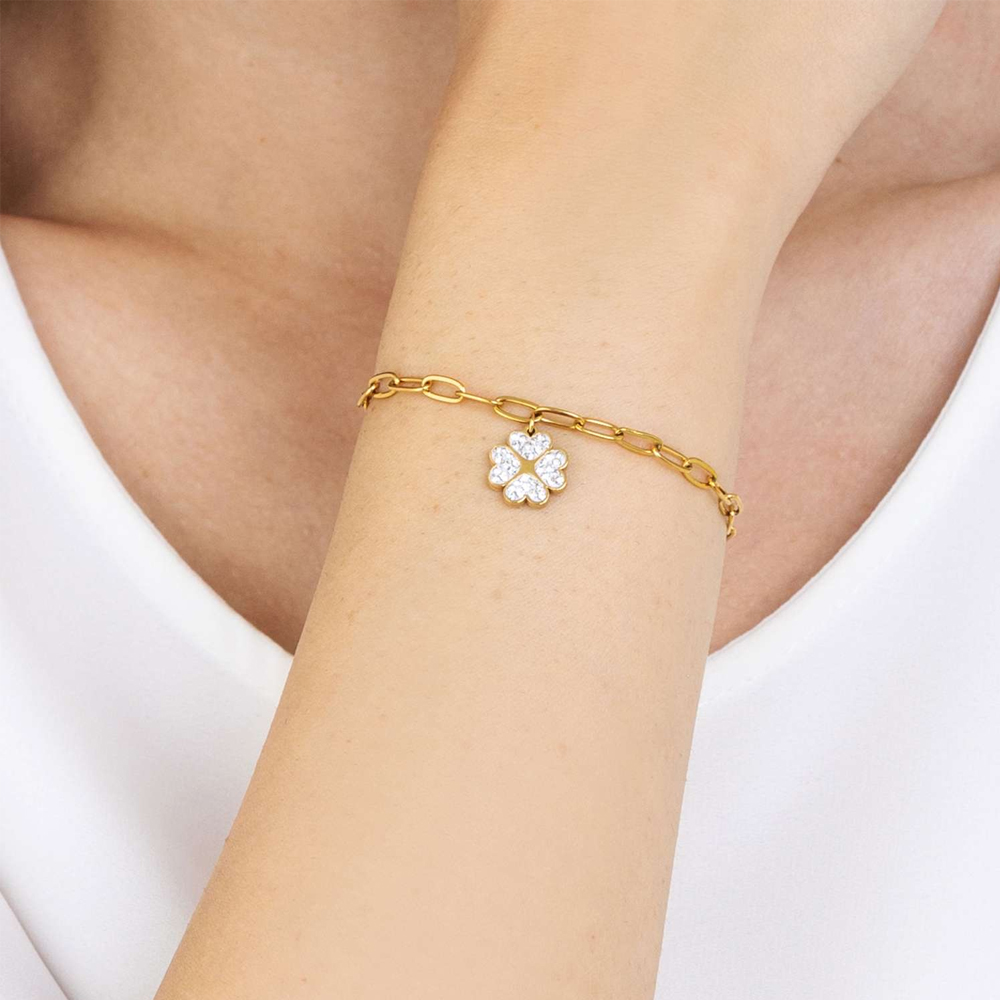 Bracciale-donna-Luca-Barra-con-Quadrifoglio-BK2200
