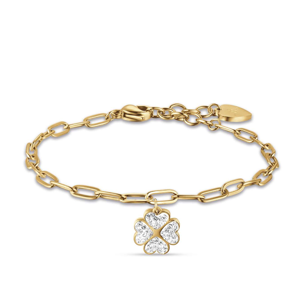 Bracciale-donna-Luca-Barra-con-Quadrifoglio-BK2200 Bracciale donna Luca Barra con Quadrifoglio BK2200