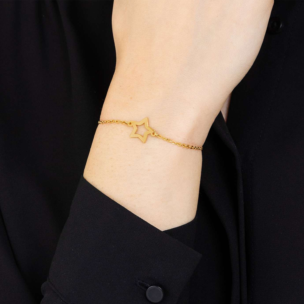 Bracciale-donna-Luca-Barra-con-Stella-BK2183 Bracciale donna Luca Barra con Stella BK2183