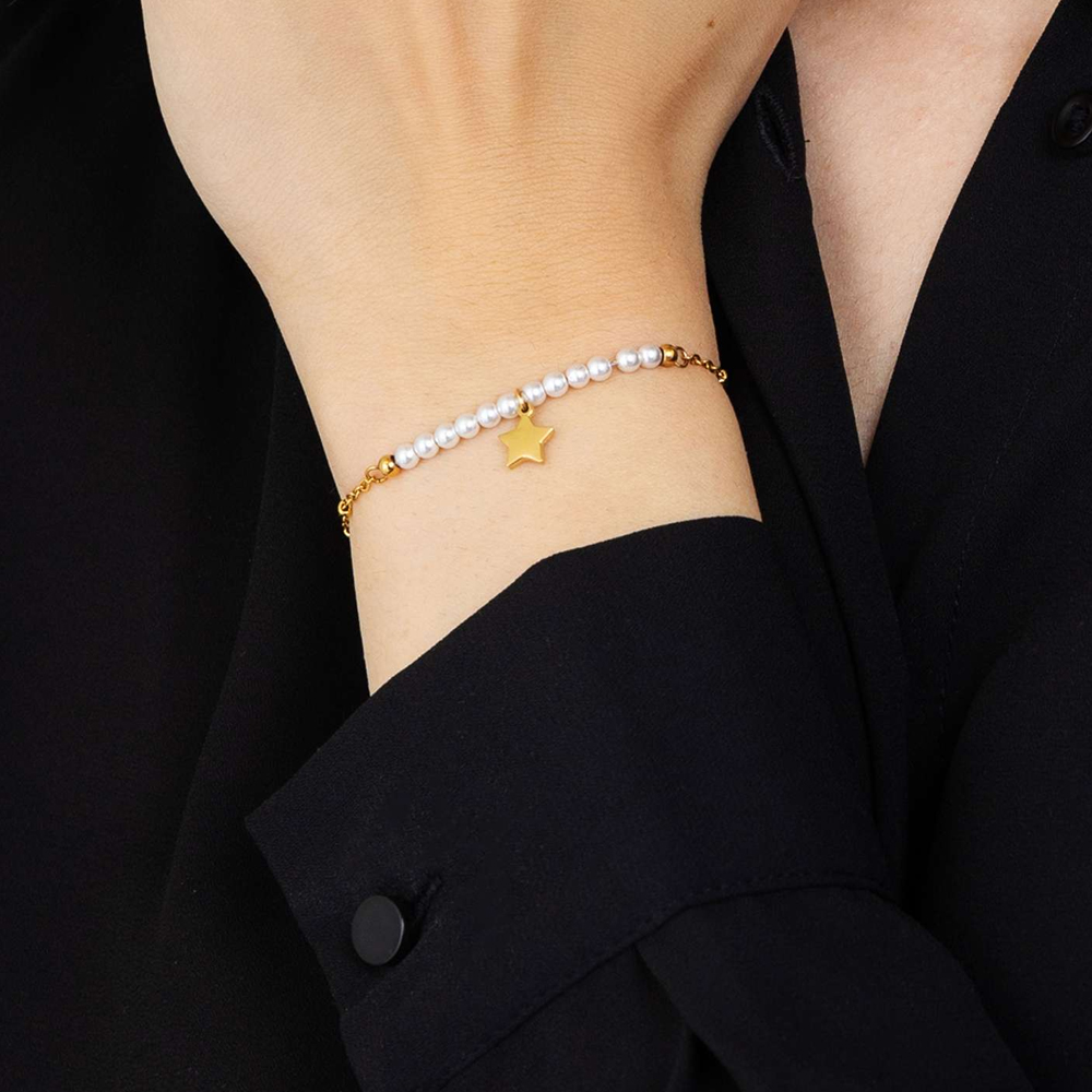 Bracciale-donna-Luca-Barra-con-Stella-BK2188 Bracciale donna Luca Barra con Stella BK2188