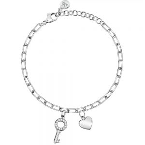 Bracciale donna Morellato Passioni con Chiave e Cuore SAUN16