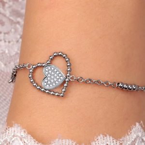 Bracciale donna Morellato con Cuori SAUA09