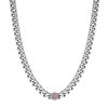 Collana donna Luca Barra con Cristalli Rosa CK1629