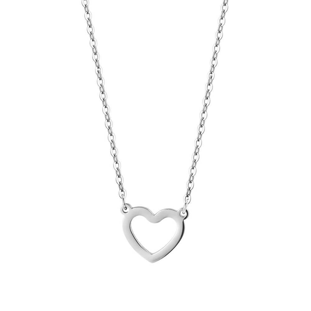 Collana-donna-Luca-Barra-con-Cuore-CK1605 Collana donna Luca Barra con Cuore CK1605