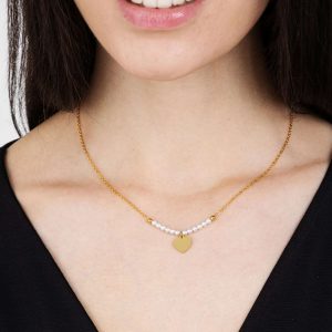 Collana donna Luca Barra con Cuore CK1618