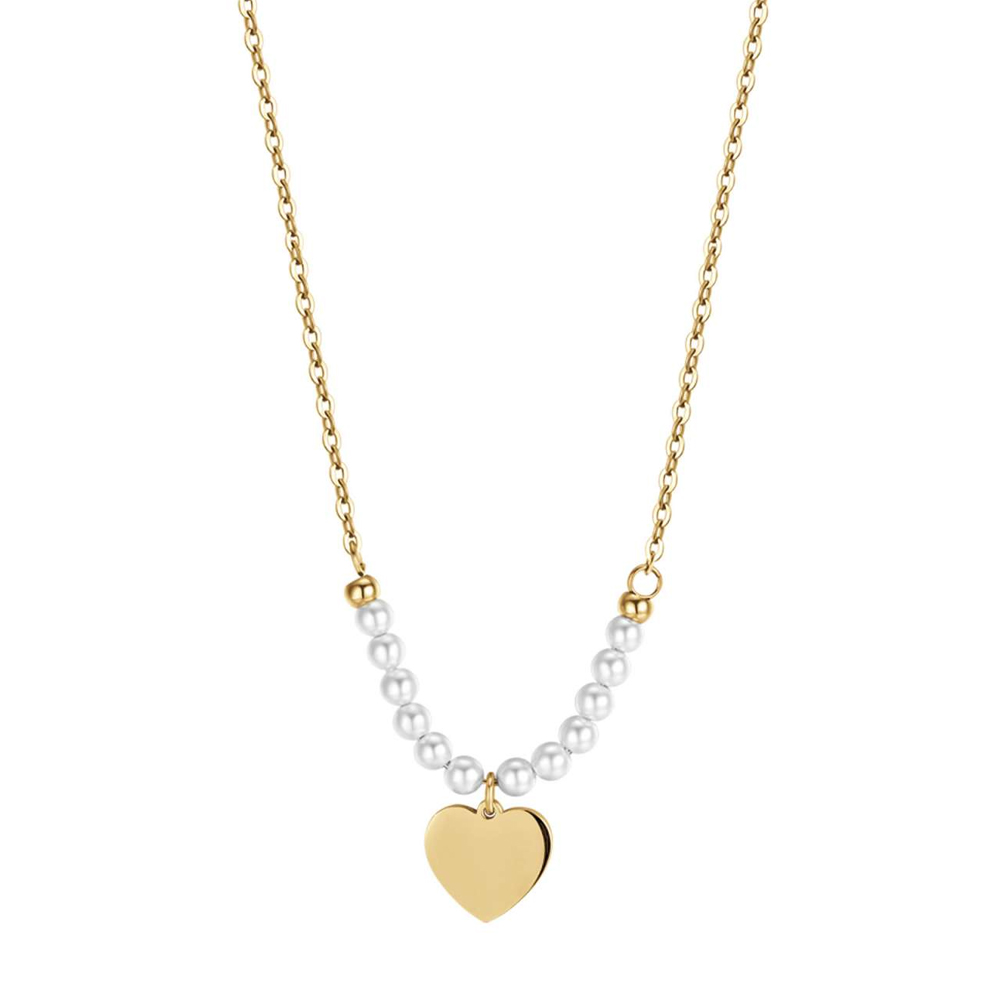 Collana-donna-Luca-Barra-con-Cuore-CK1618 Collana donna Luca Barra con Cuore CK1618