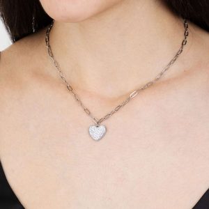 Collana donna Luca Barra con Cuore CK1620
