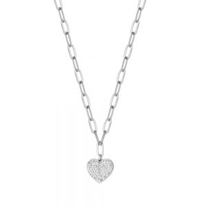 Collana donna Luca Barra con Cuore CK1620