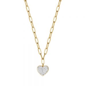 Collana donna Luca Barra con Cuore CK1626
