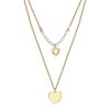 Collana donna Luca Barra con Cuori CK1613