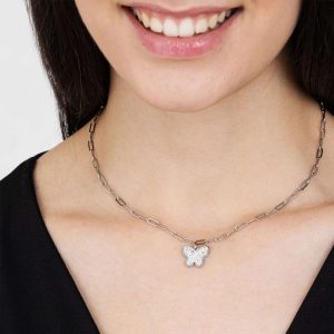 Collana donna Luca Barra con Farfalla CK1621