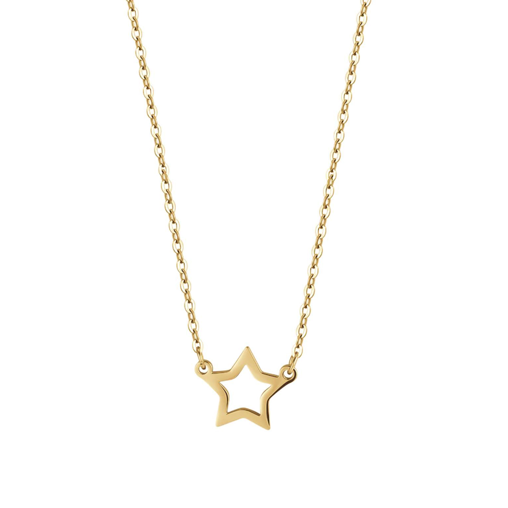Collana-donna-Luca-Barra-con-Stella-CK1609 Collana donna Luca Barra con Stella CK1609