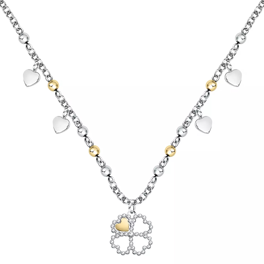 Collana-donna-Morellato-con-Quadrifoglio-SAUA04 Collana donna Morellato con Quadrifoglio SAUA04