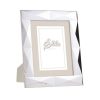 Cornice First Class in argento bilaminato Diamanti E6421-18B
