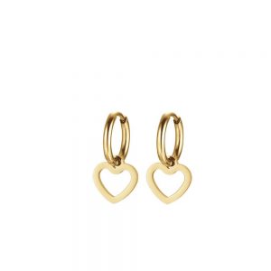 Orecchini donna Luca Barra con Cuori OK1135