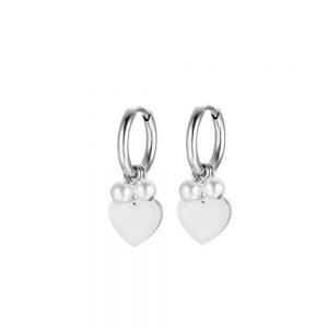 Orecchini donna Luca Barra con Cuori OK1138