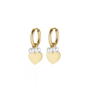 Orecchini donna Luca Barra con Cuori OK1140