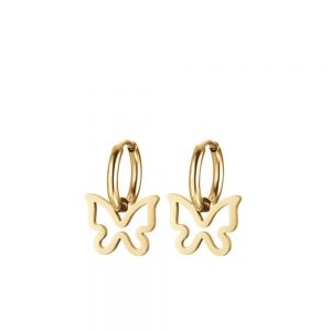 Orecchini donna Luca Barra con Farfalle OK1137