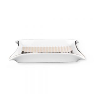Svuotatasche Pied de Poule Oro Henriette D17401