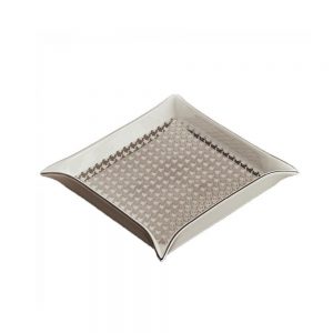 Svuotatasche Pied de Poule Platino Henriette D17404
