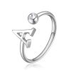 Anello donna S’agapo’ Click Lettera A SCK172