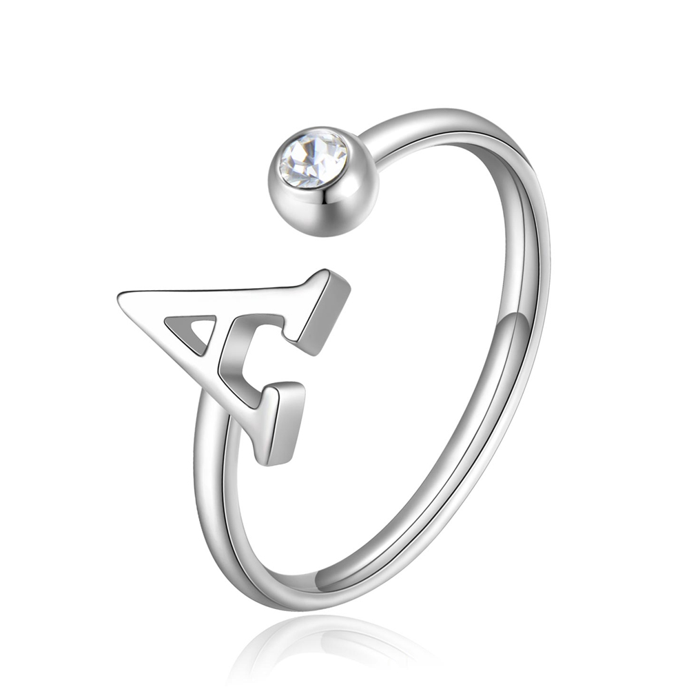 Anello-donna-S'agapo'-Click-Lettera-A-SCK172 Anello donna S’agapo’ Click Lettera A SCK172