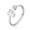Anello donna S’agapo’ Click Lettera F SCK177
