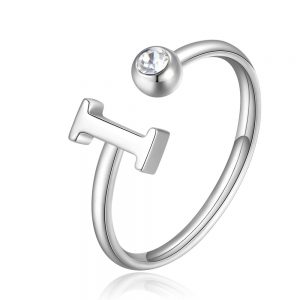 Anello donna S’agapo’ Click Lettera I SCK180