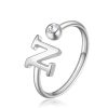 Anello donna S’agapo’ Click Lettera N SCK185