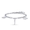 Bracciale donna Luca Barra Portafortuna con Corno BK2147