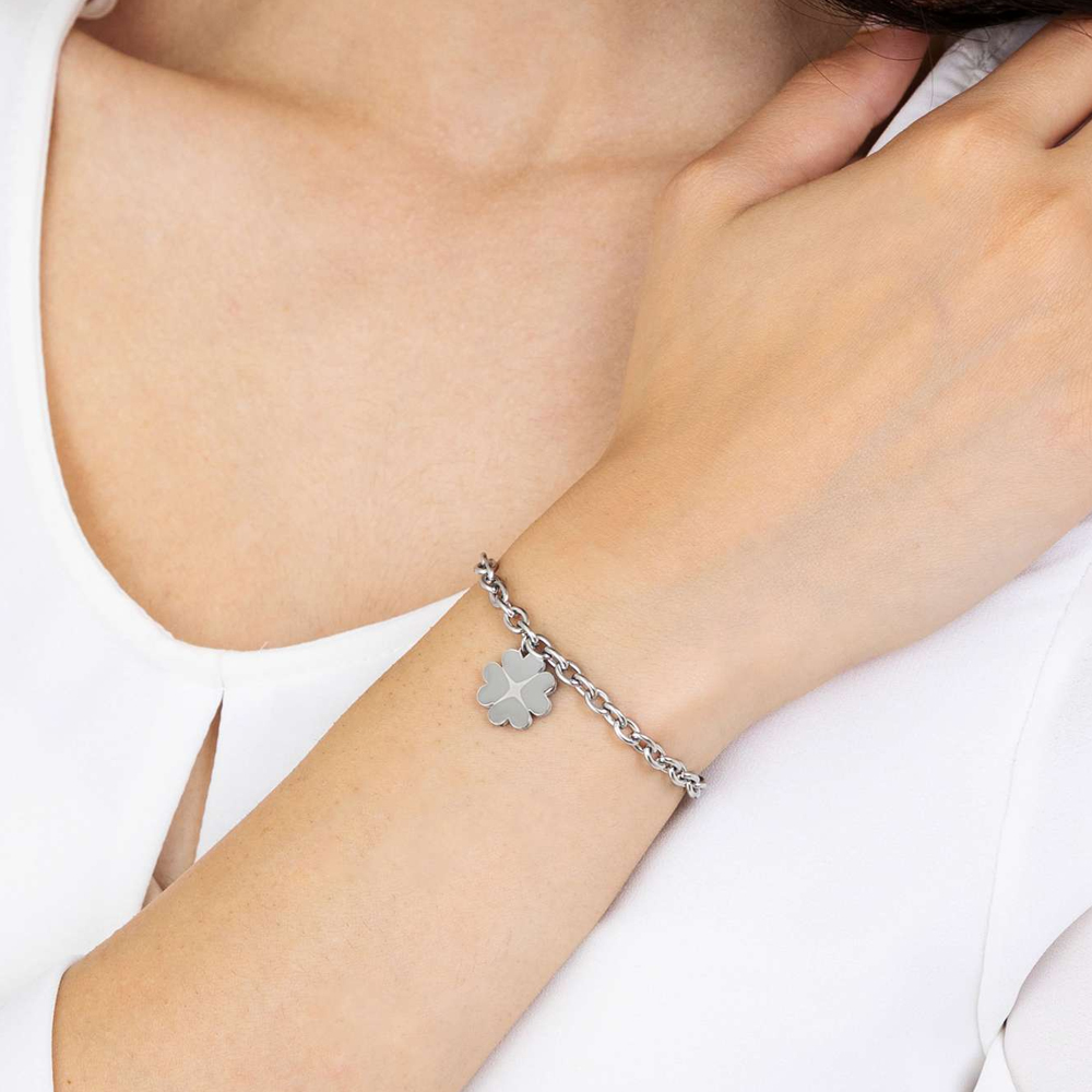 Bracciale-donna-Luca-Barra-con-Quadrifoglio-BK2155