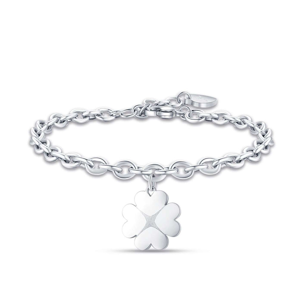 Bracciale-donna-Luca-Barra-con-Quadrifoglio-BK2155 Bracciale donna Luca Barra con Quadrifoglio BK2155