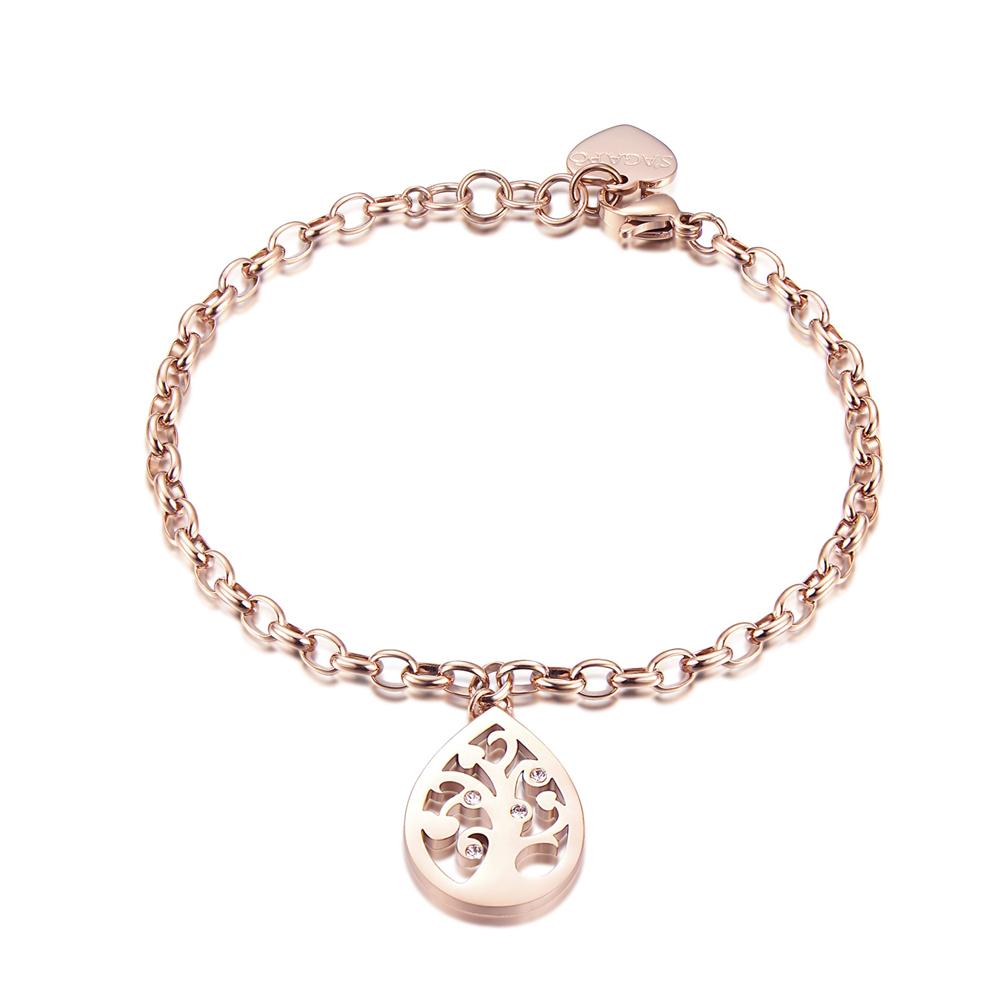 Bracciale-donna-S'agapo'-Rugiada-con-Albero-Della-Vita-SRU12 Bracciale donna S’agapo’ Rugiada con Albero Della Vita SRU12