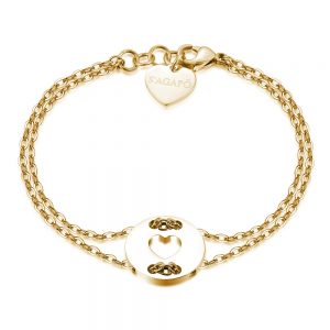 Bracciale donna S’agapo’ con Cuore linea Be My Always SBM28