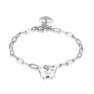 Bracciale donna S’agapo’ con Farfalla linea Be My Always SBM54