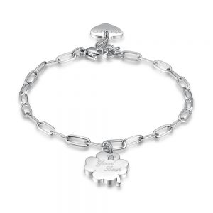 Bracciale donna S’agapo’ con Quadrifoglio linea Be My Always SBM57
