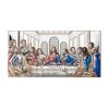 Capezzale in argento laminato Valenti Ultima Cena 81221-6XLCOL