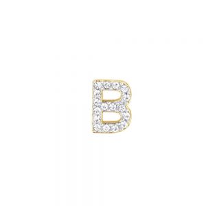 Charm Drop B Gold Luca Barra CH259