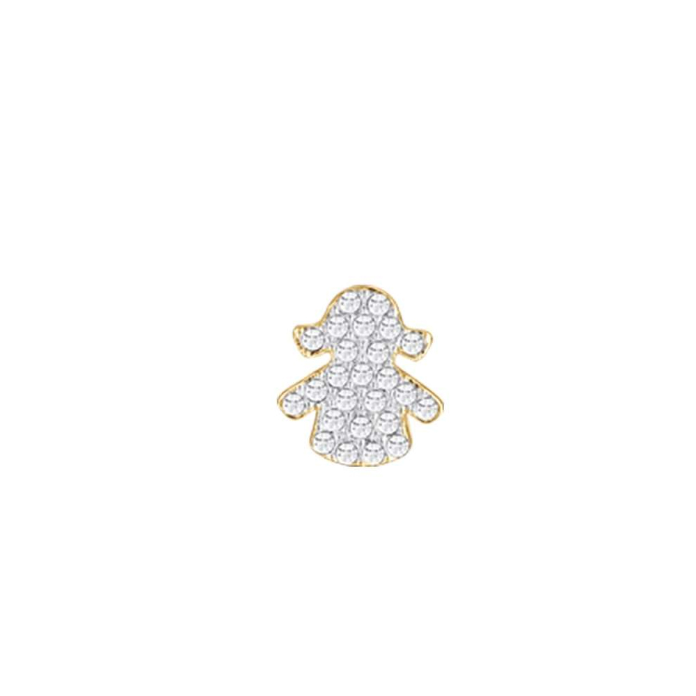 Charm-Drop-Bimba-Gold-Luca-Barra-CH287 Charm Drop Bimba Gold Luca Barra CH287