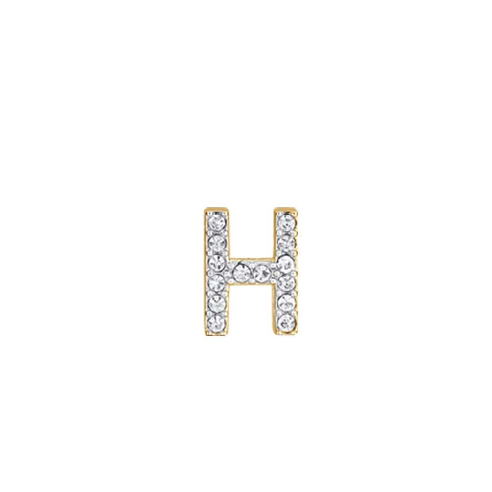 Charm-Drop-H-Gold-Luca-Barra-CH265 Charm Drop H Gold Luca Barra CH265