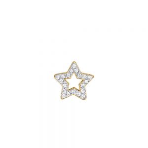 Charm Drop Stella Gold CH285