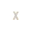 Charm Drop X Gold Luca Barra CH281