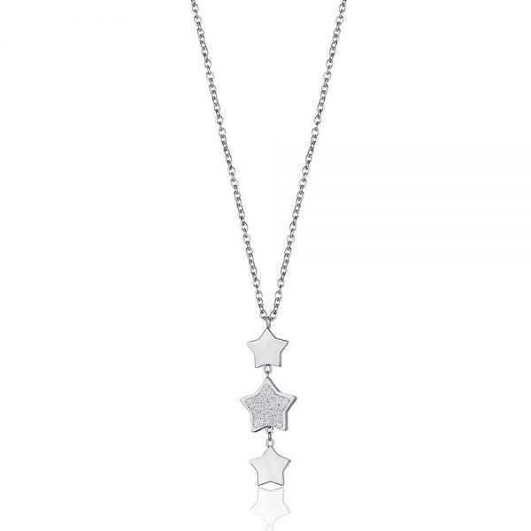 Collana in Argento 925 con ciondoli a forma di stella impreziositi da – Group S.r.l