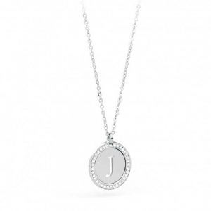 Collana donna S’agapo’ Lettering J SLR09