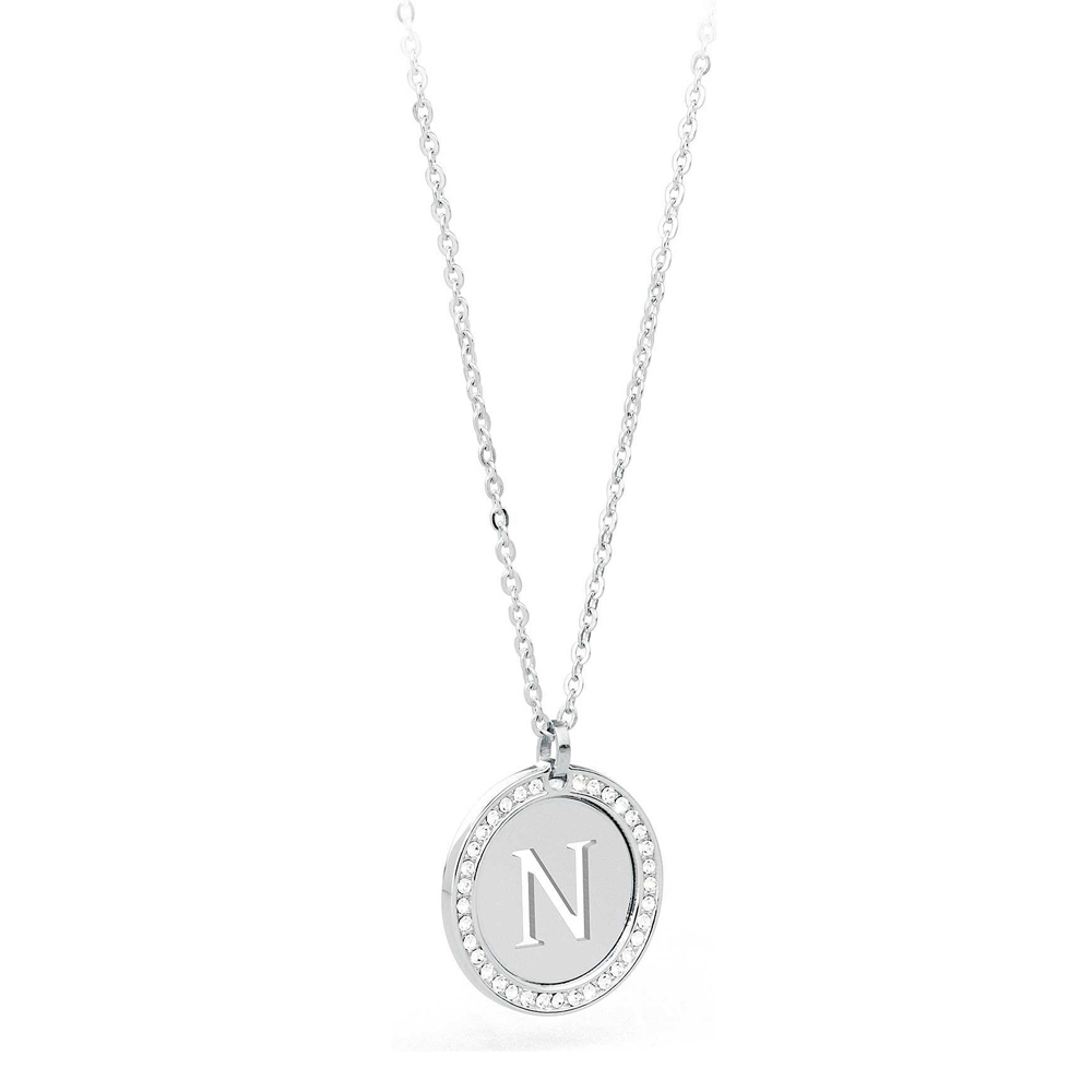 Collana-donna-S'agapo'-Lettering-N-SLR13 Collana donna S’agapo’ Lettering N SLR13