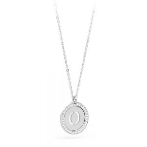 Collana donna S’agapo’ Lettering O SLR14