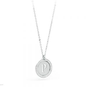 Collana donna S’agapo’ Lettering P SLR15